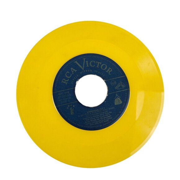 Walt Disneys Cinderella Vinyl Record Set RCA Victor Storybook With Album - Picture 12 of 12